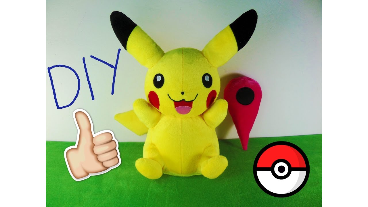 Como hacer a Pikachu | How to make pikachu plush - Loou