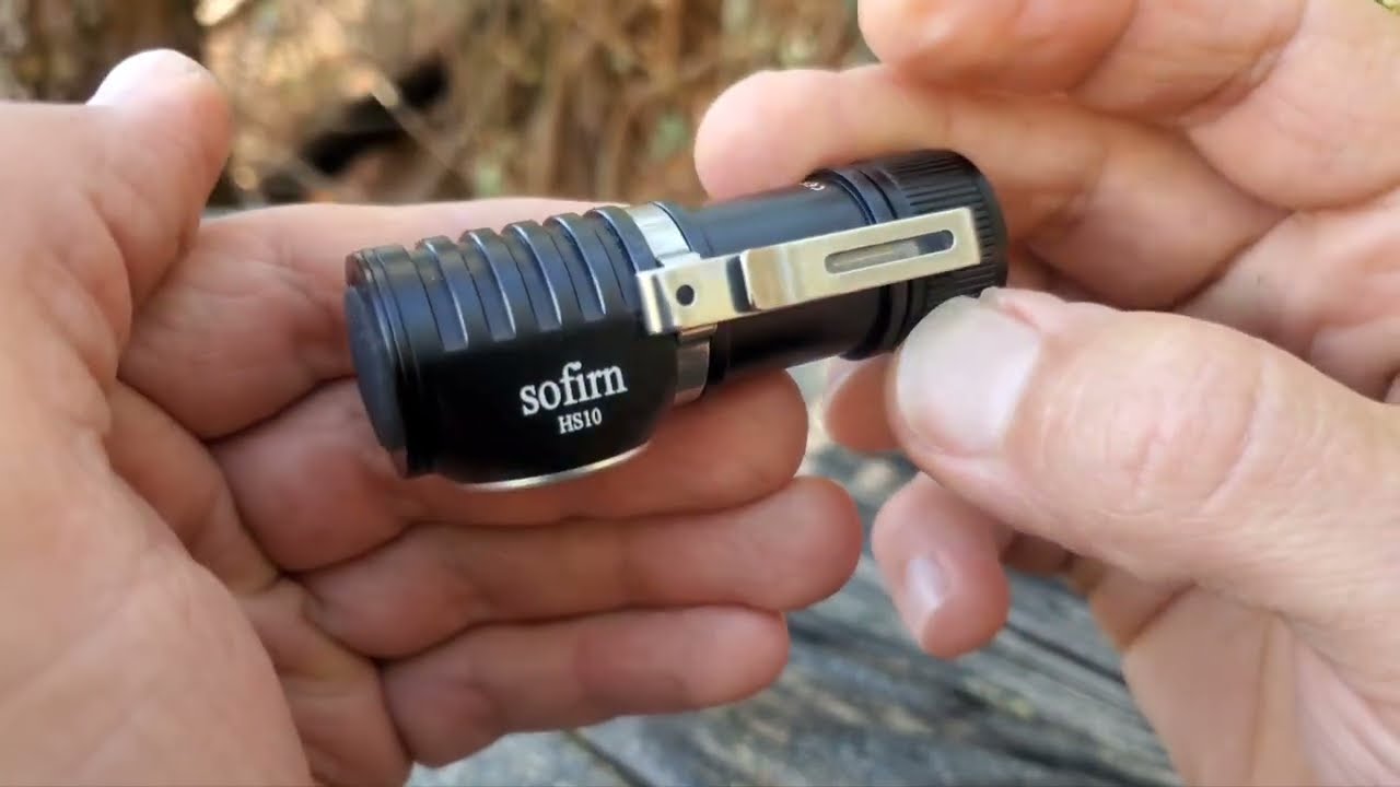 Sofirn HS10 user interface walkthrough and tint comparison