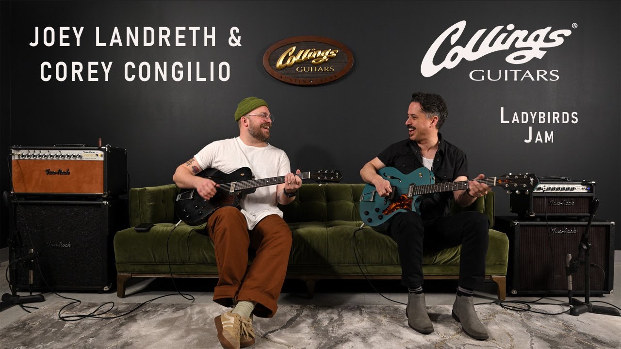 Joey Landreth Corey Congilio FUN Jam on Collings Ladybirds!