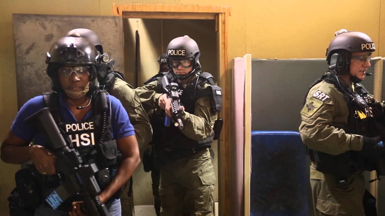 Training with Houston's HSI Special Response Team