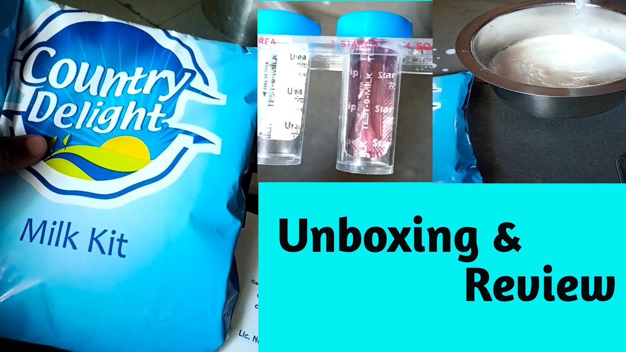 Country Delight Unboxing || Country Delight Milk Kit Review