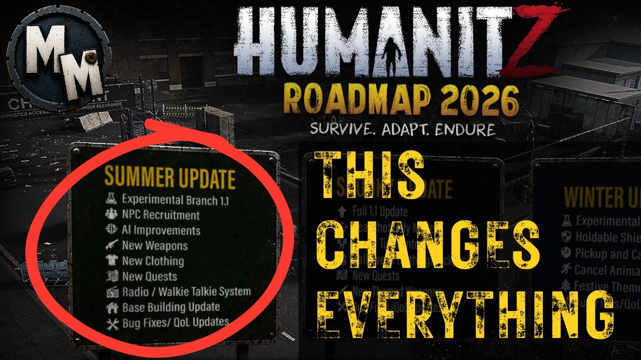 Обновление Humanitz, которого мы ТАК ЖДАЛИ! Дорожная карта на 2026 год: Летнее обновление