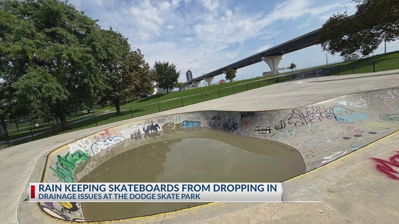 Drainage issues impact Columbus skate park