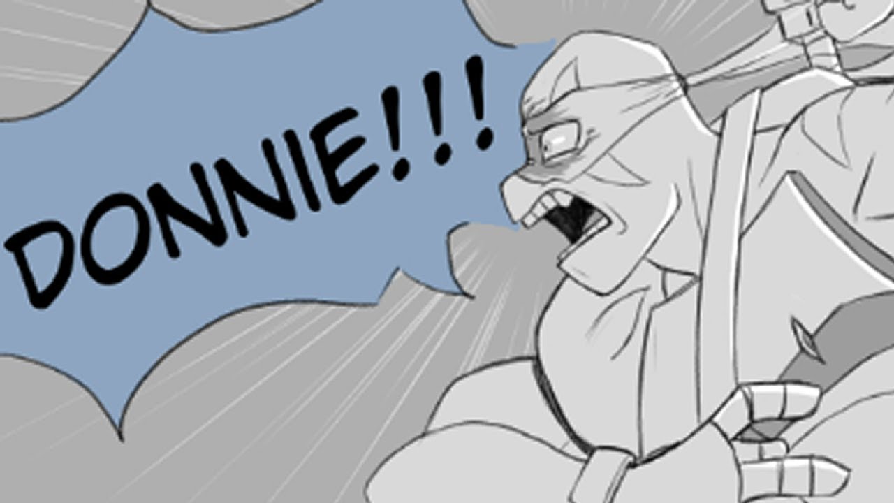 Ложные воспоминания | Rottmnt Comic Dub #saverottmnt