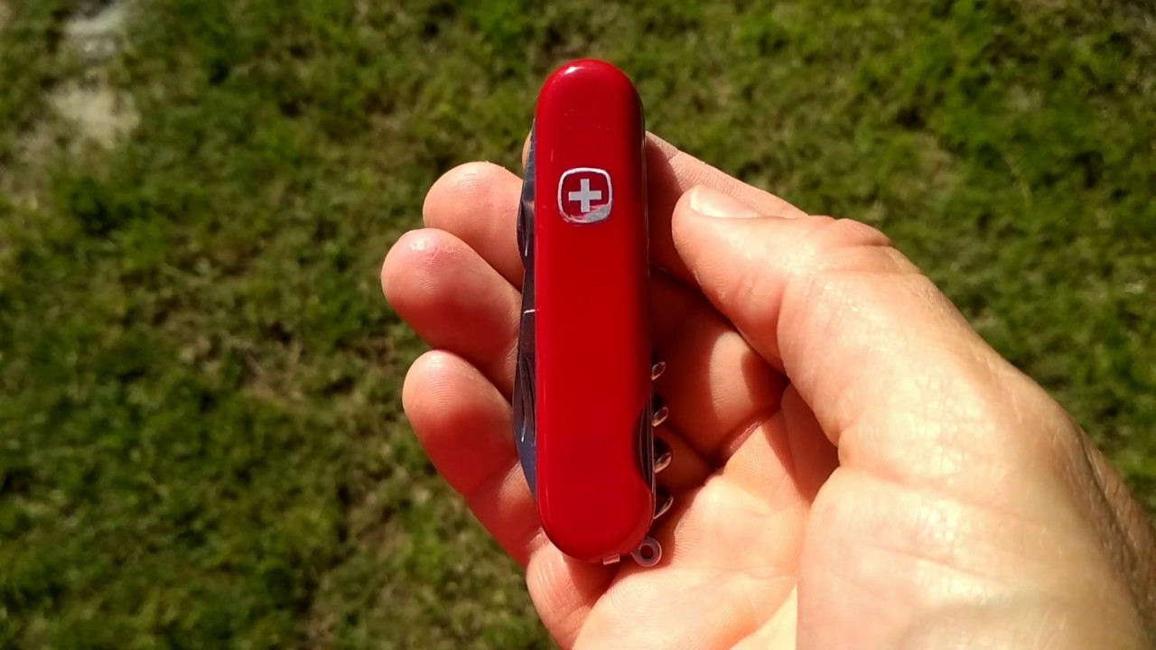 🔪✋ Wenger Classic 101, apertura a una mano. - 4️⃣3️⃣