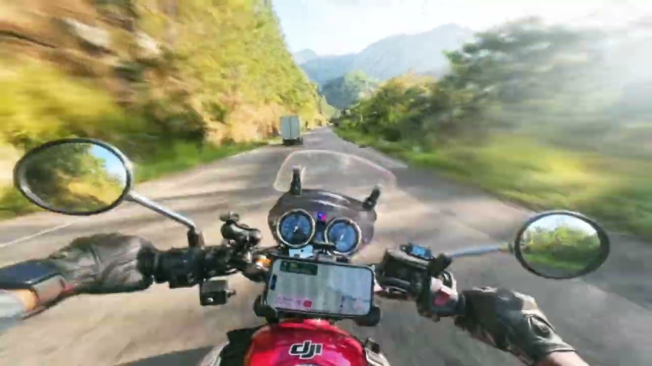 POV Motovlog in Sri Lanka 🌄 | CB400 Revo Feels Like a Video Game 🎮