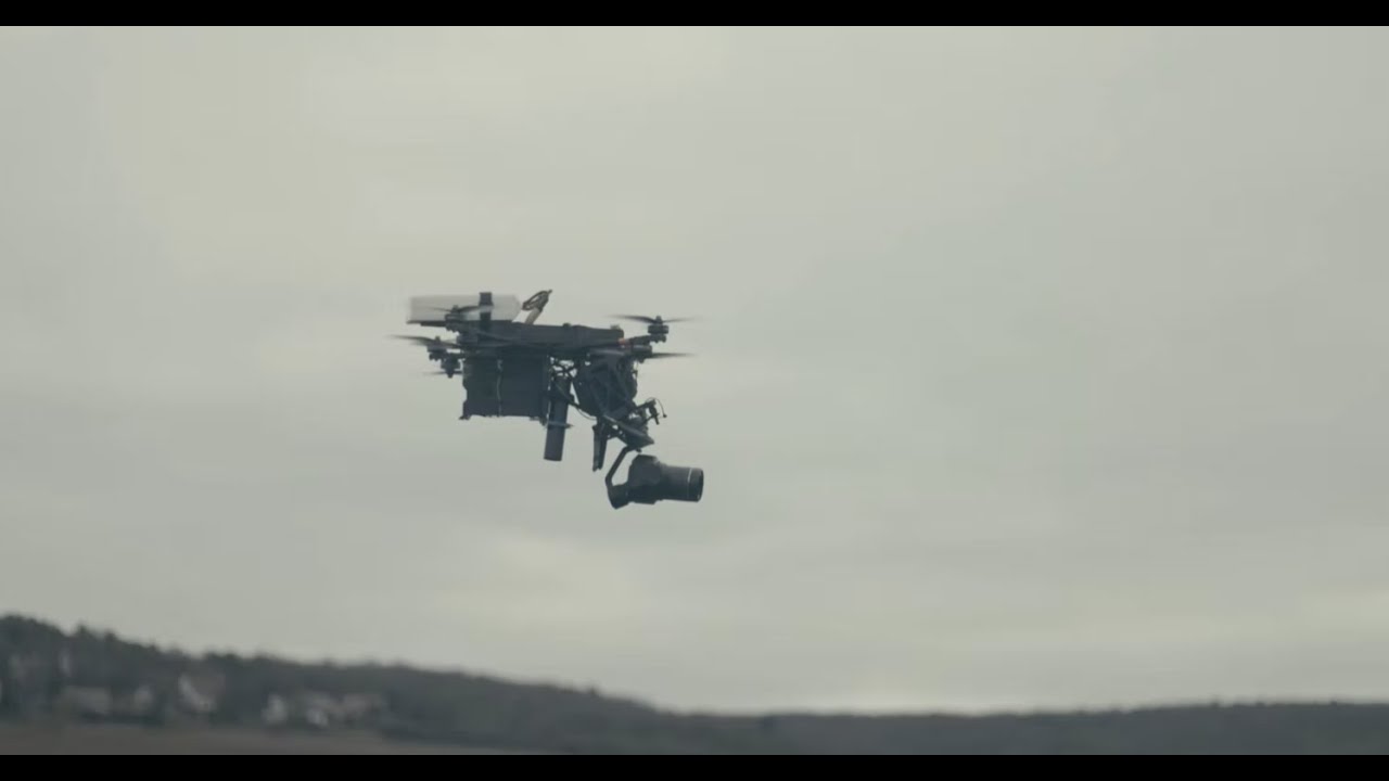 Drone racer FPV DJI Zenmuse X7