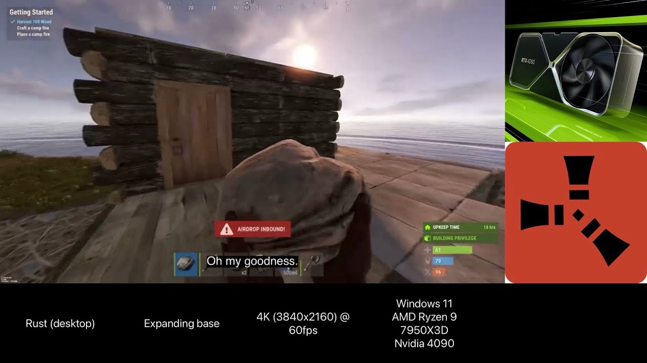 Rust@4K60fps - (9) Expanding Base