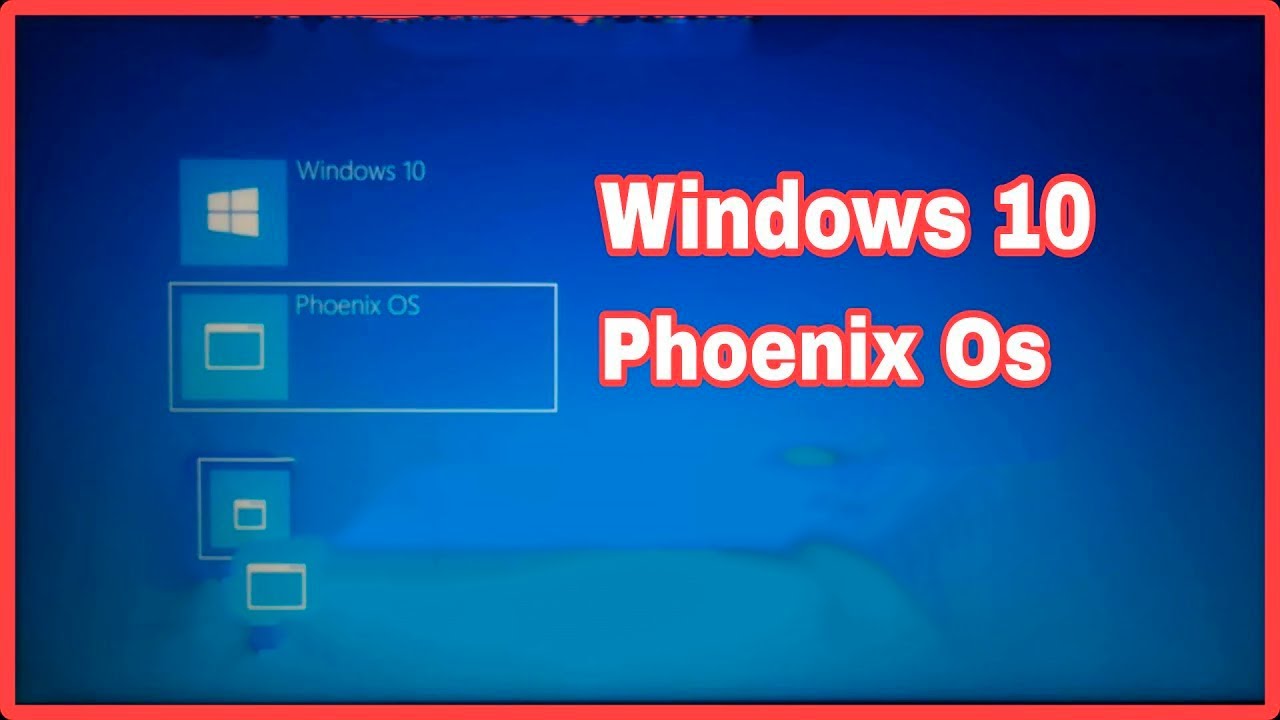 Как удалить Phoenix Os из Windows.