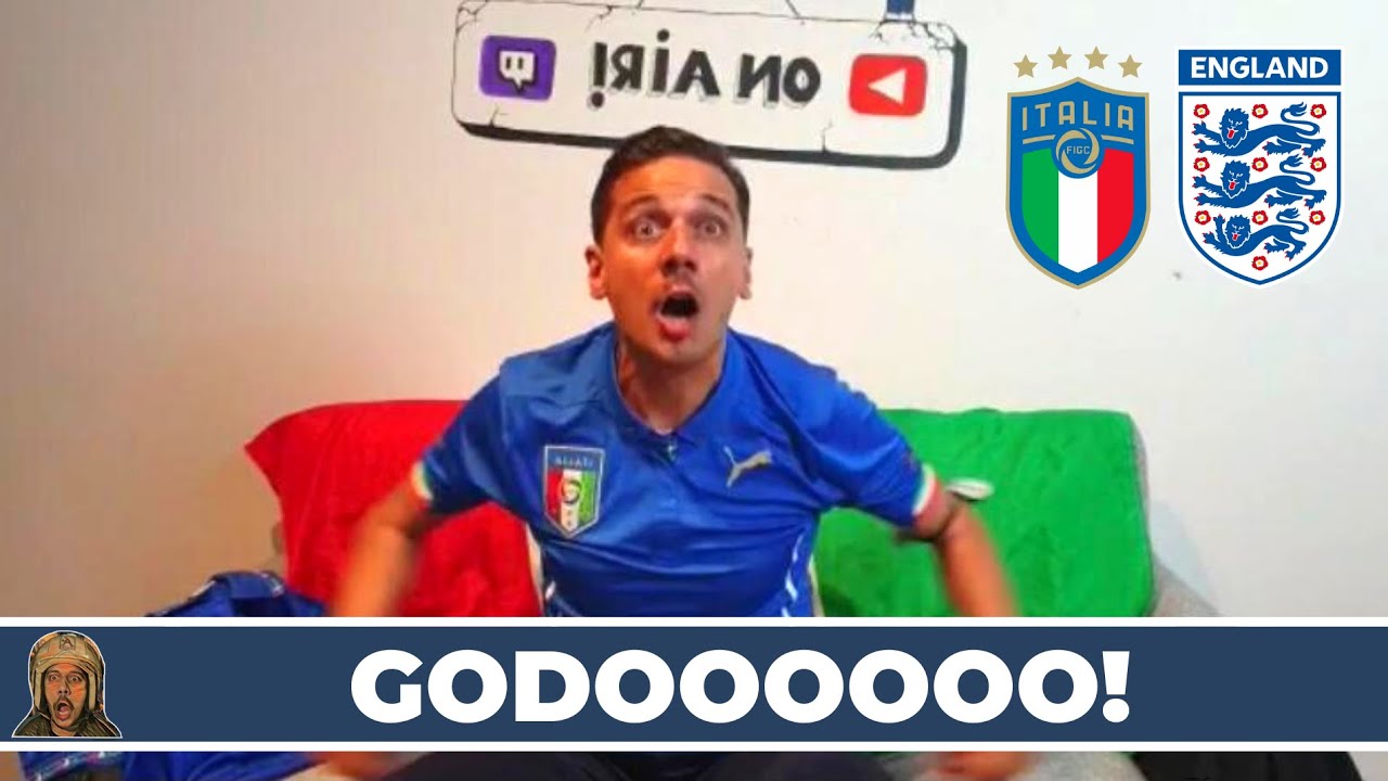 LIVE REACTION RIGORI DI ITALIA-INGHILTERRA SPACCO LA PERONI!