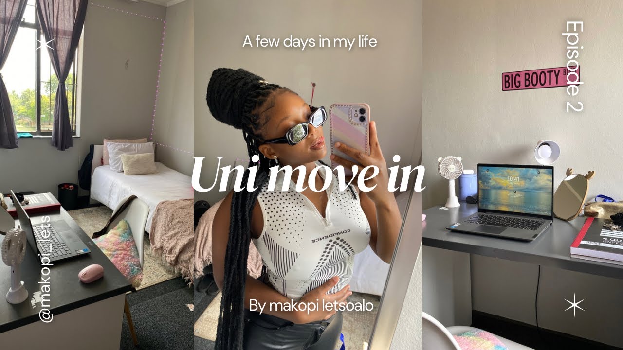 UNI MOVE IN VLOG || Новости из жизни | Тур по отелю + тур по комнате | Покупка продуктов | Южноаф...