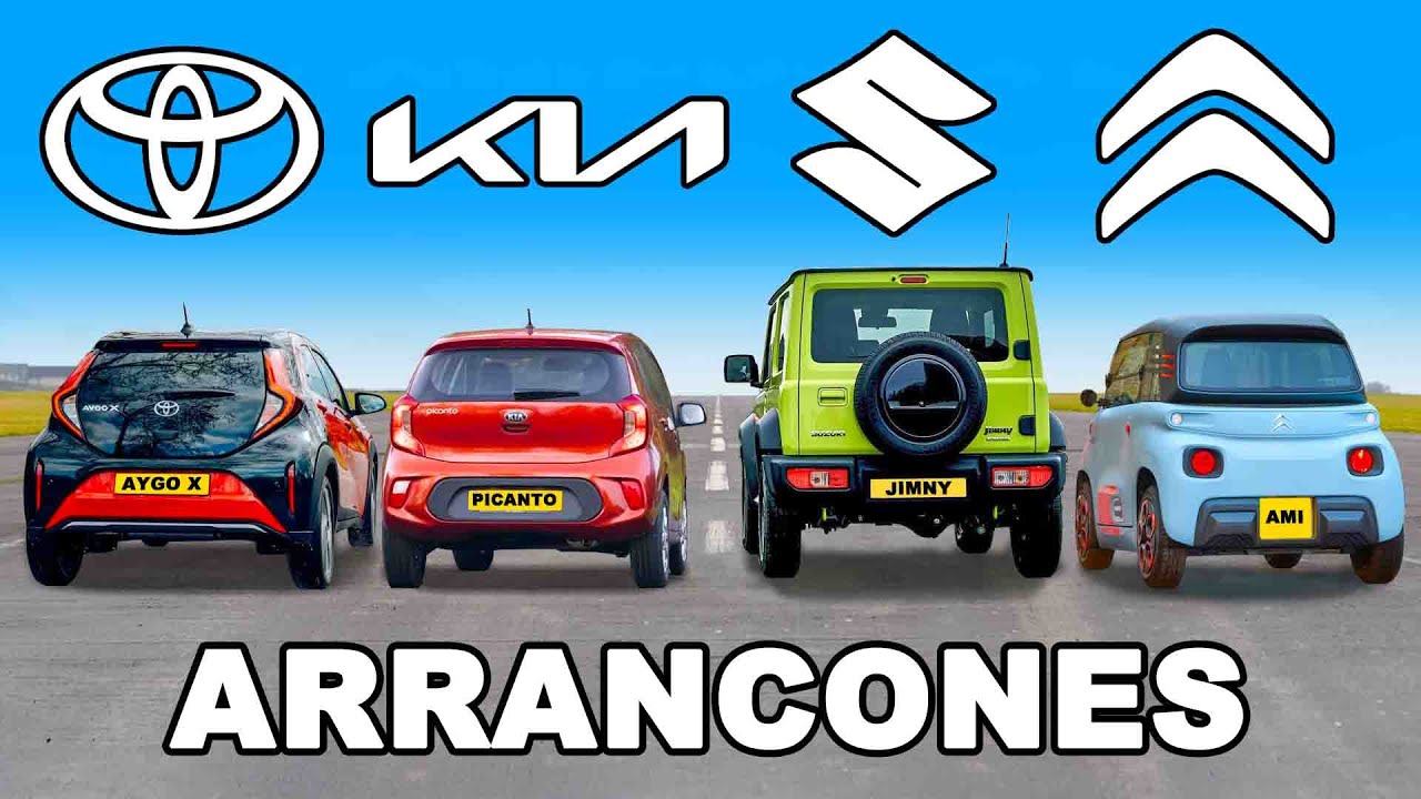 ARRANCONES de los autos más lentos