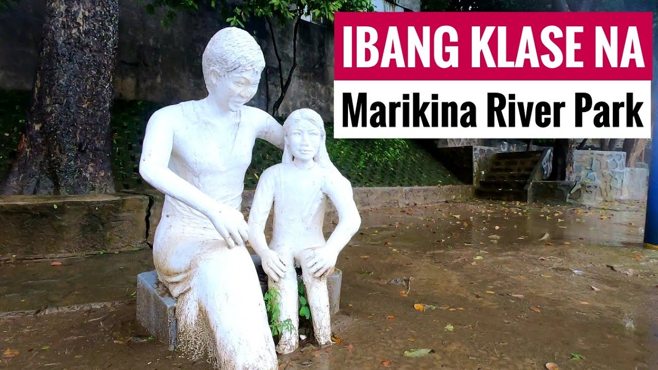 Marikina River Park (Creepy Moaning Heavy Thunderstorm Walk) Philippines [4K] 🇵🇭