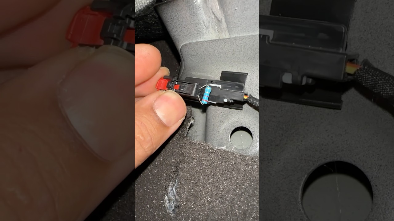 How to bypass airbag light #shortvideo