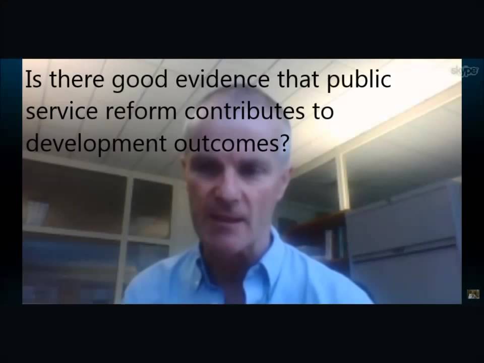 Public Service Reform - Willy McCourt