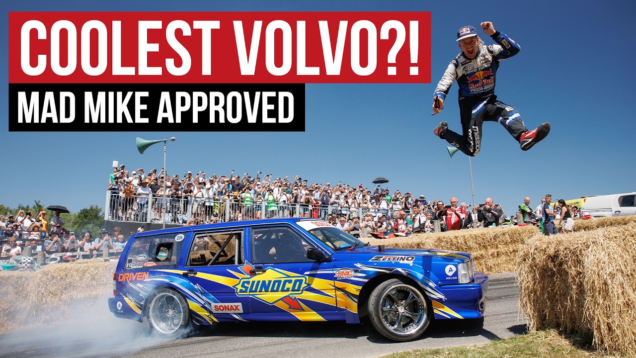 Turbo 3-Rotor Volvo With More Carbon Than Metal Built For Pro Drifting