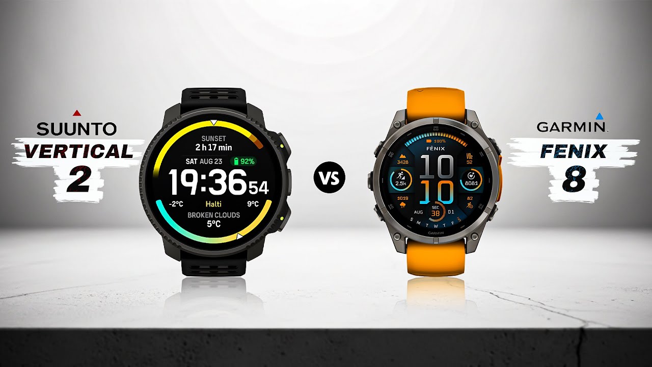 Suunto Vertical 2 против Garmin Fenix ​​8 | Полный обзор характеристик 2025 года