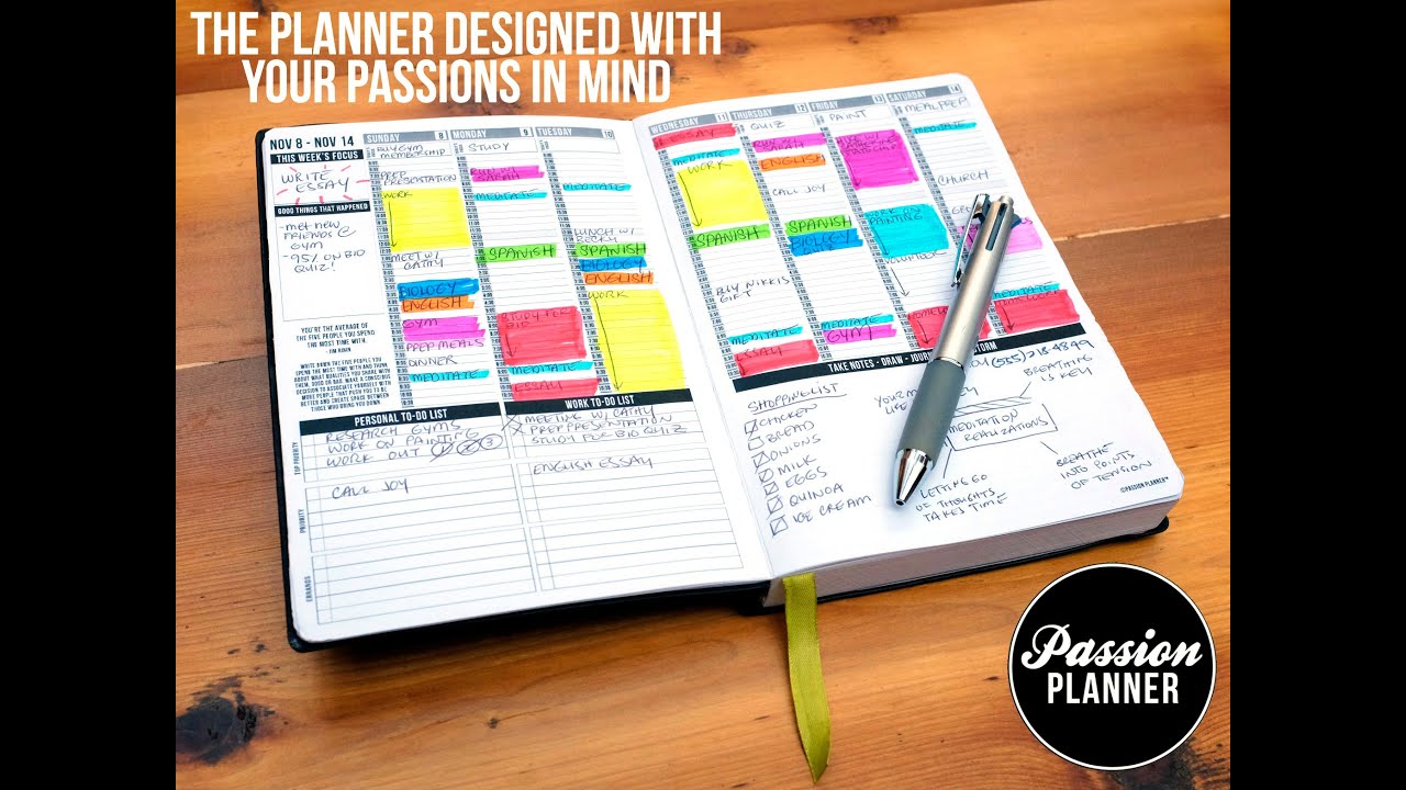 Passion Planner by Angelia Trinidad (Kickstarter Video 2014)
