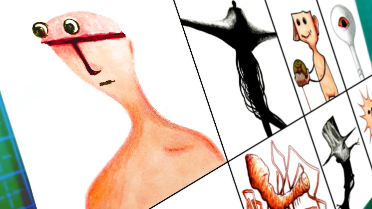 Drawing Doctor Nowhere Creatures Part #5 – Which Character Feels the Most Powerful?