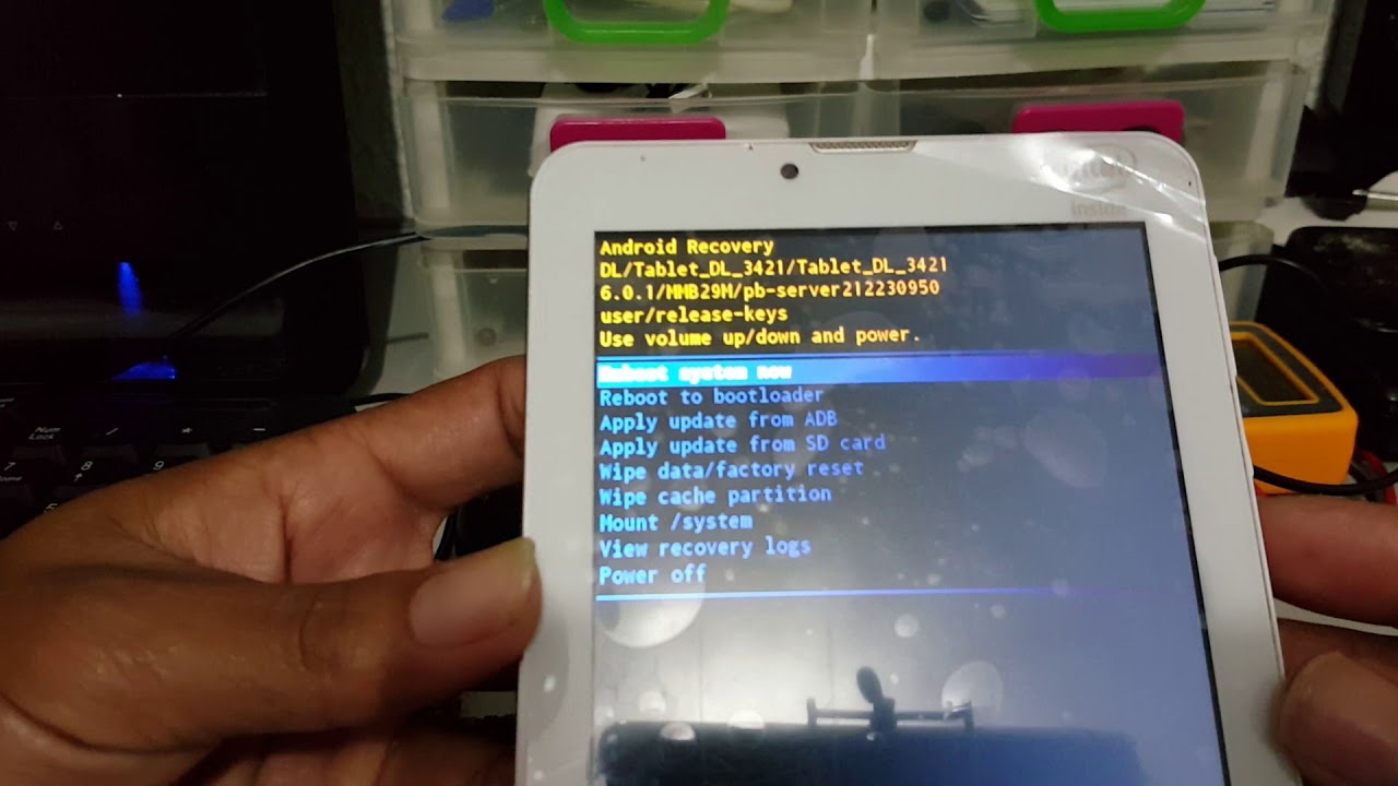 Hard reset tablet DL Intel desbloquear formatar senha de pin ou de desenho