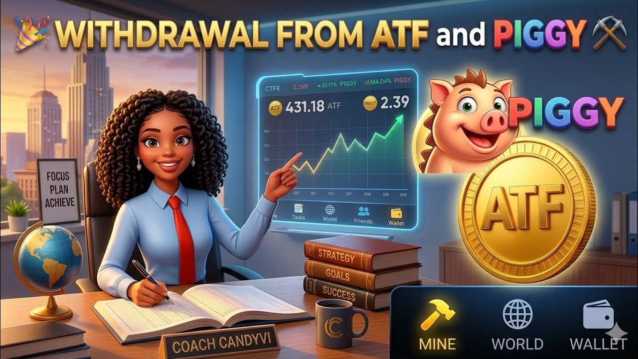 ATF & PIGGY WITHDRAWAL: How to Get Your Cash! 💰 (Direct and clear)