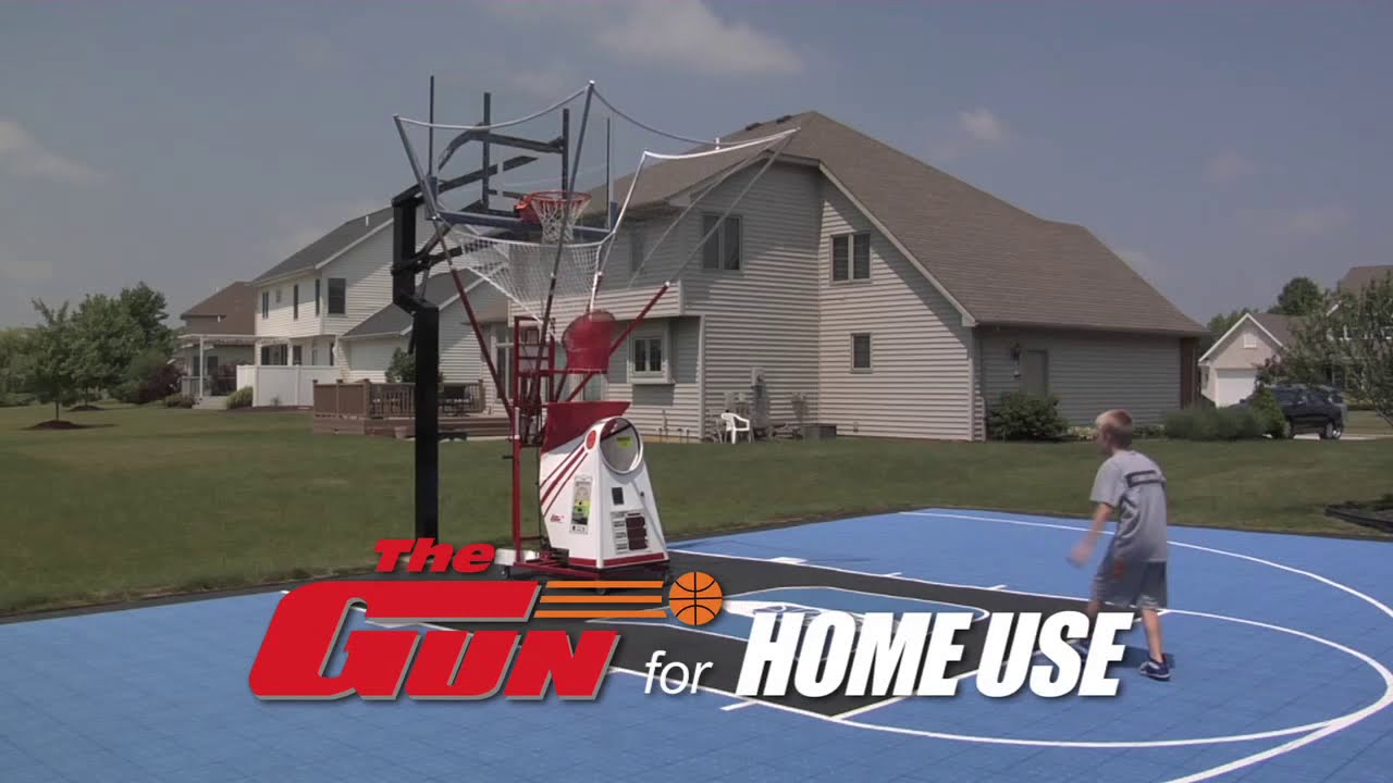 The Gun for Home Basketball Use!