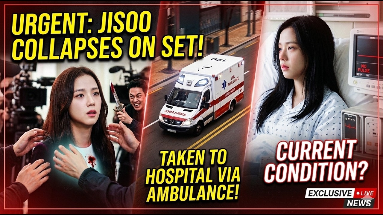 JISOO BLACKPINK COLLAPSES During Filming?! Blackpink Jisoo Rushed To Hospital — Fans Shocked