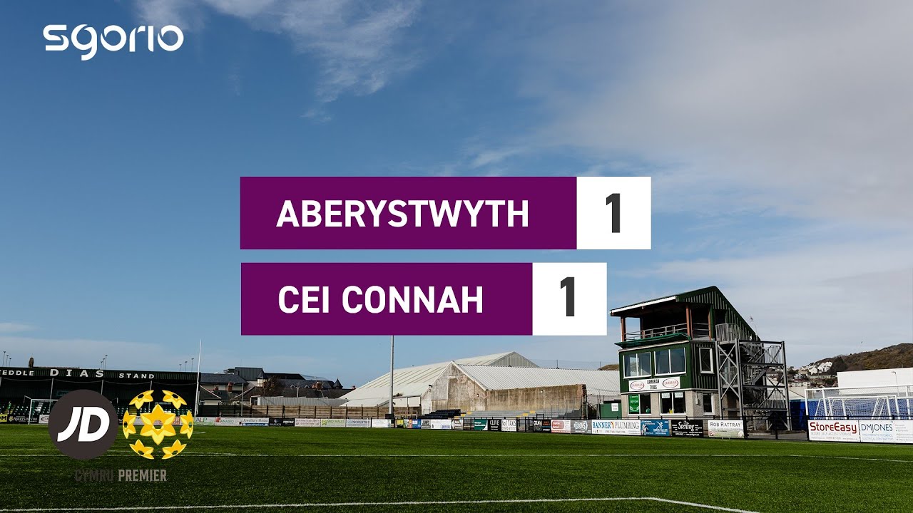 Uchafbwyntiau / Highlights | Aberystwyth 1-1 Cei Connah | JD Cymru Premier