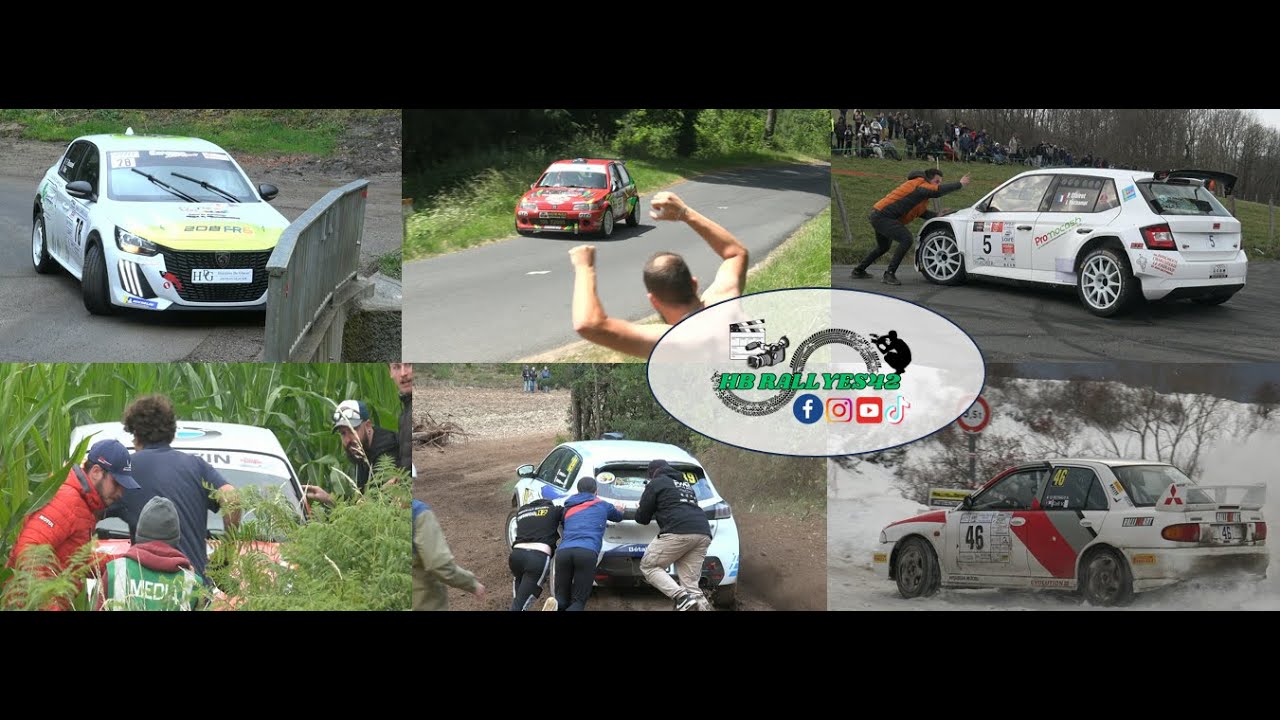 Best of Rallye compilations 2025 Part.2 Big Show - Mistakes - Crazy spectators By HB Rallyes42 [4K]