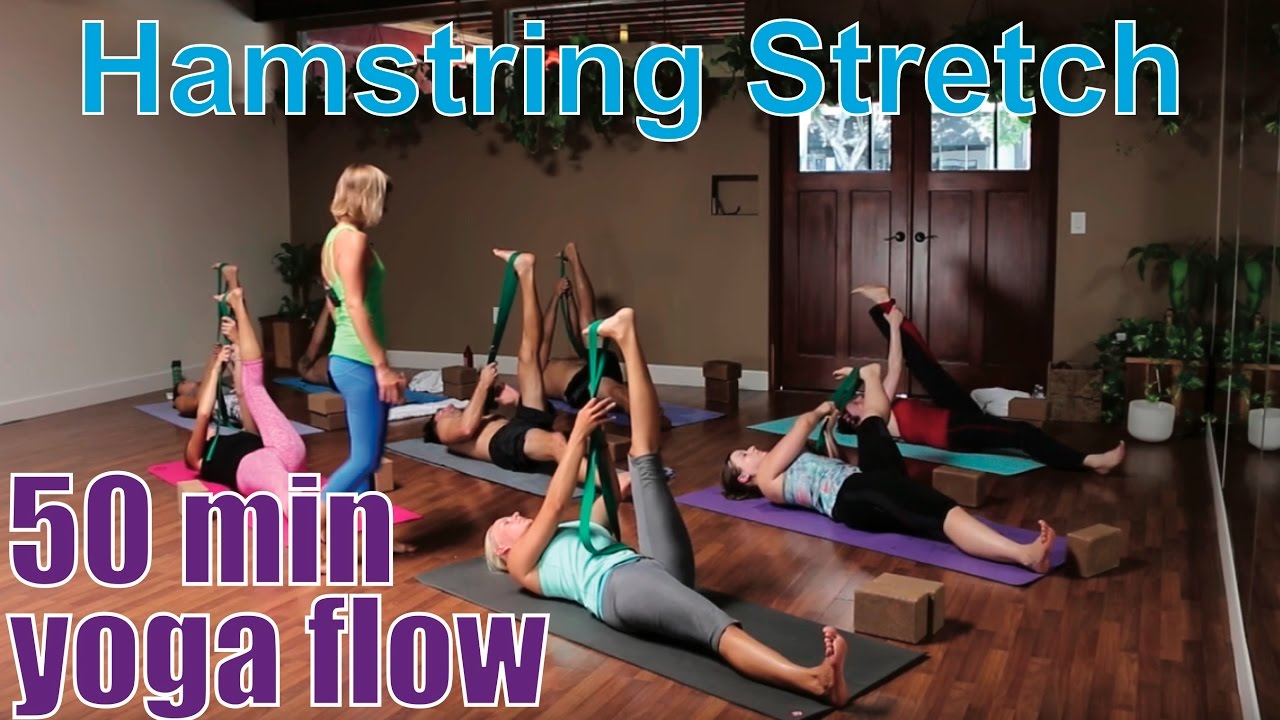 50 Minute Yoga Class - Hamstring Stretch