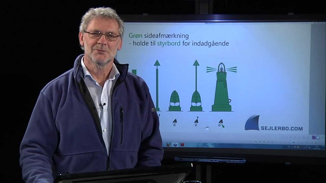 Flydende afmærkning - sideafmærkninger