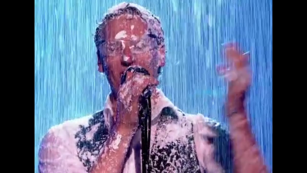 Brendan Cole gets wet and messy on Sing if You Can