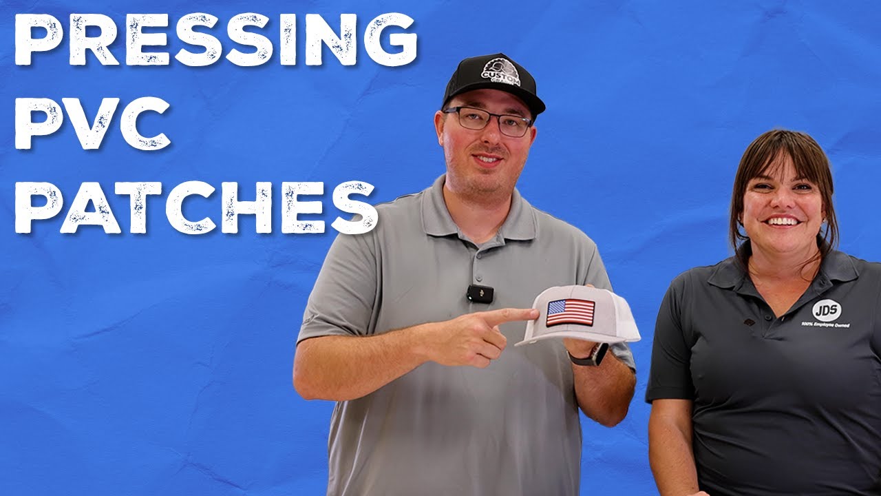 How to Heat Press PVC Patches