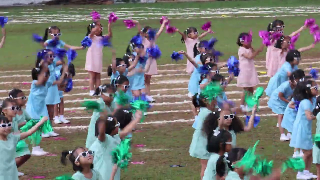 Drill Display & March-past || Junior School Sports of Pine Mount School, Shillong