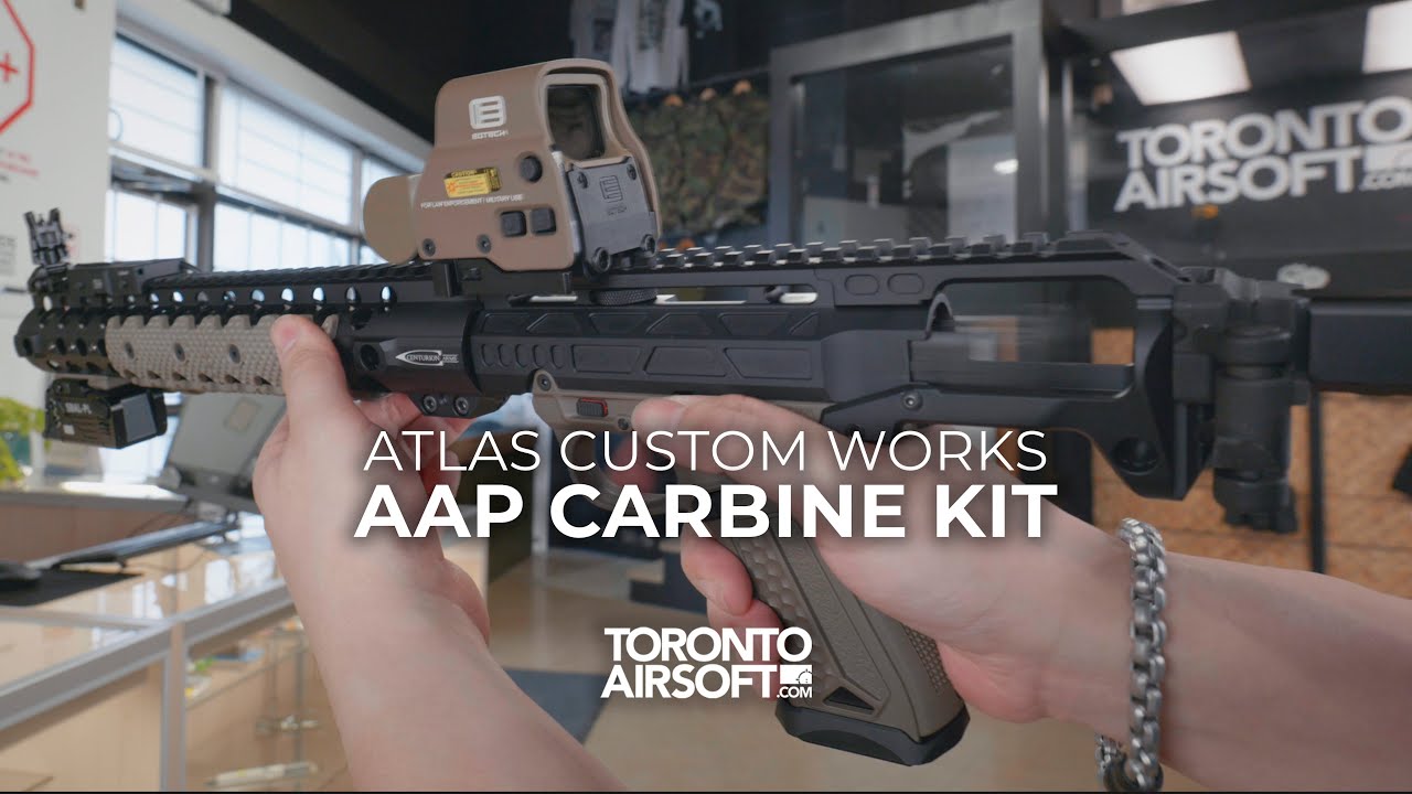 POV: In the store w/ Atlas custom works AAP carbine kit staff build.