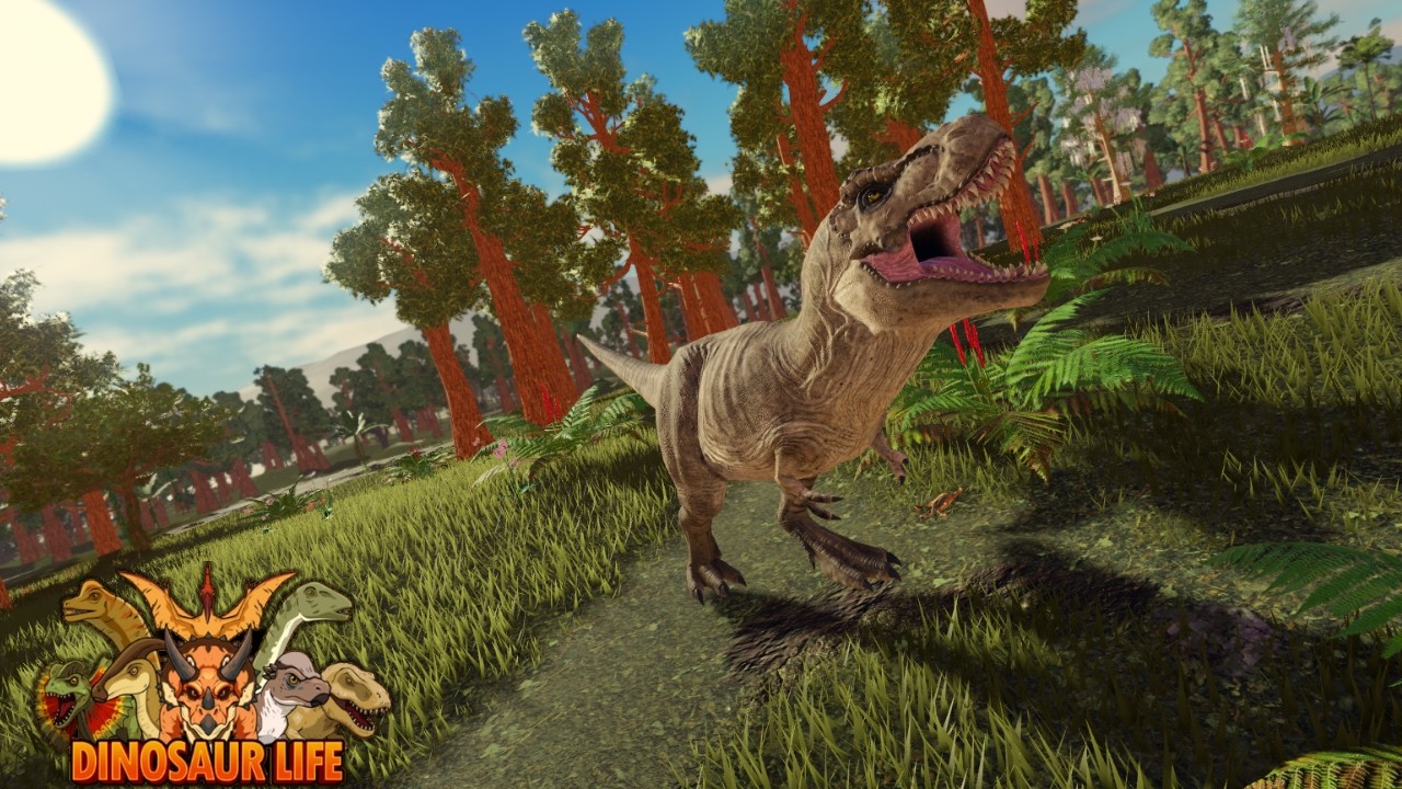 T-rex Hunting in Dinosaur Life │ ROBLOX🦖 PT3