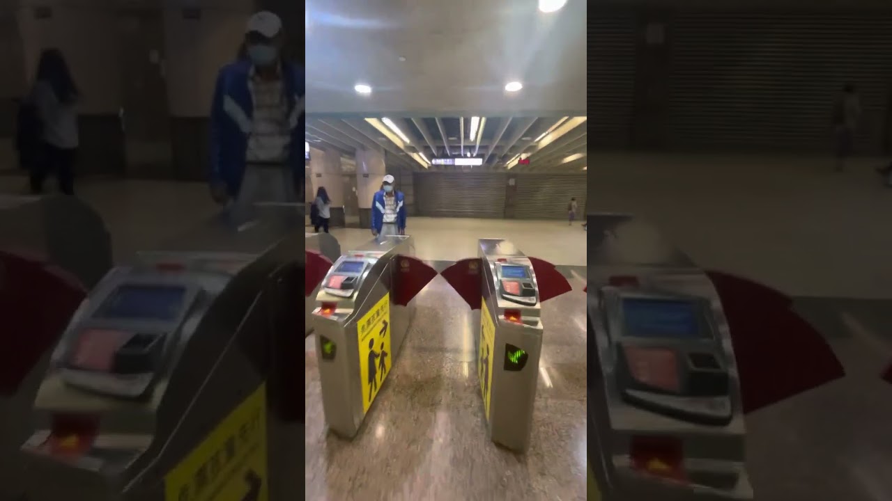 板橋車站高鐵月台轉乘台鐵Transfer from HSR to TW Railway at Banqiao Station 🚄🚇🟨🟦