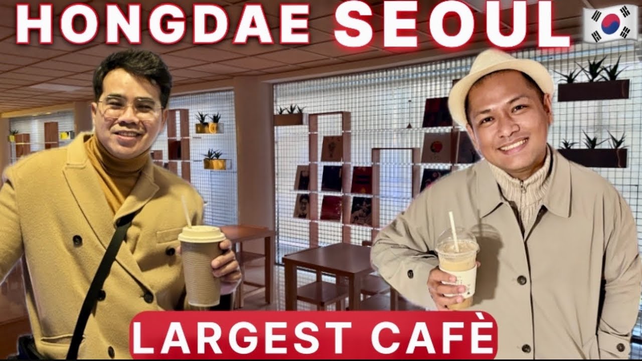 LARGEST CAFE In SEOUL 🇰🇷 (Grabe 8 Floors!)