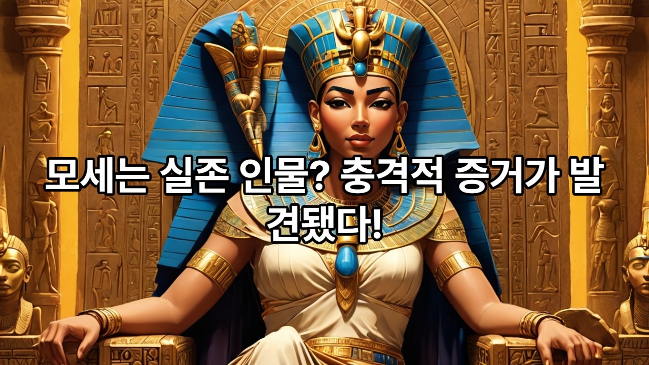 모세는 실존인물? 충격적인 증거가 발견됐다!