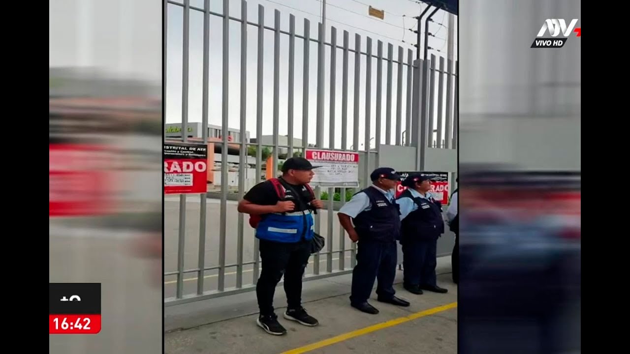 Centro comercial Real Plaza Puruchuco es clausurado por la municipalidad de ATE