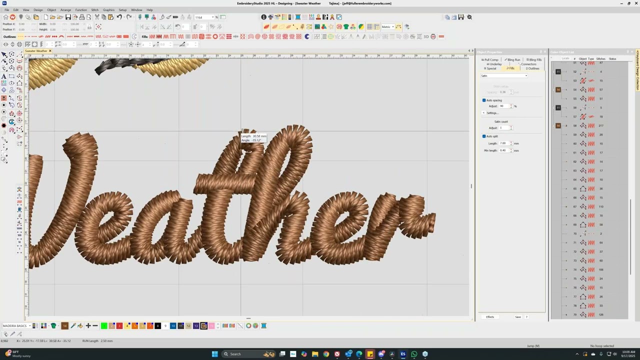 EmbroideryStudio 2025 Tips: Reworking & Re-sequencing | With The Embroidery Nerd