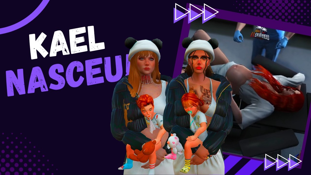 KAEL NASCEU + CDANJOS WIPOU 💜 ISA CALLAS 💜