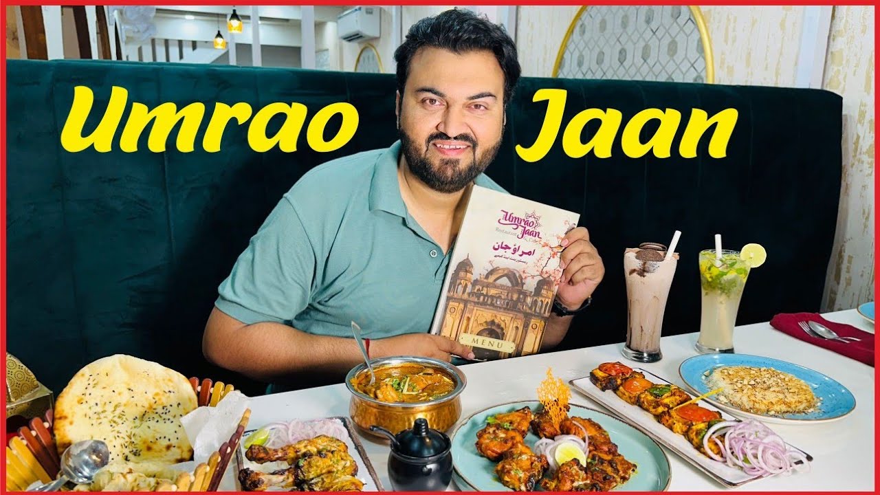 Umraojaan Restaurant & Cafe Lucknow || Royal Restaurant || Darbar and Fine Dine || Luxury Restaurant