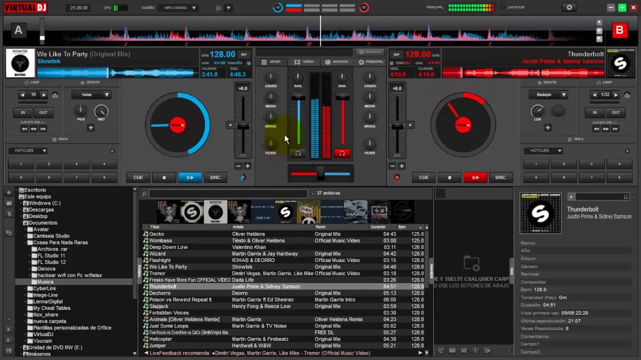 Como Mezclar Música Electrónica En Virtual DJ 8 