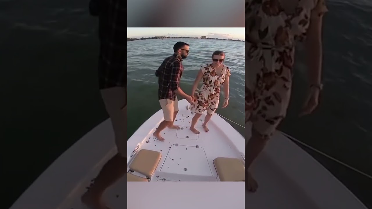 Une belle demande en mariage ne s'est pas d&eacute;roul&eacute;e comme pr&eacute;vu ! 😮