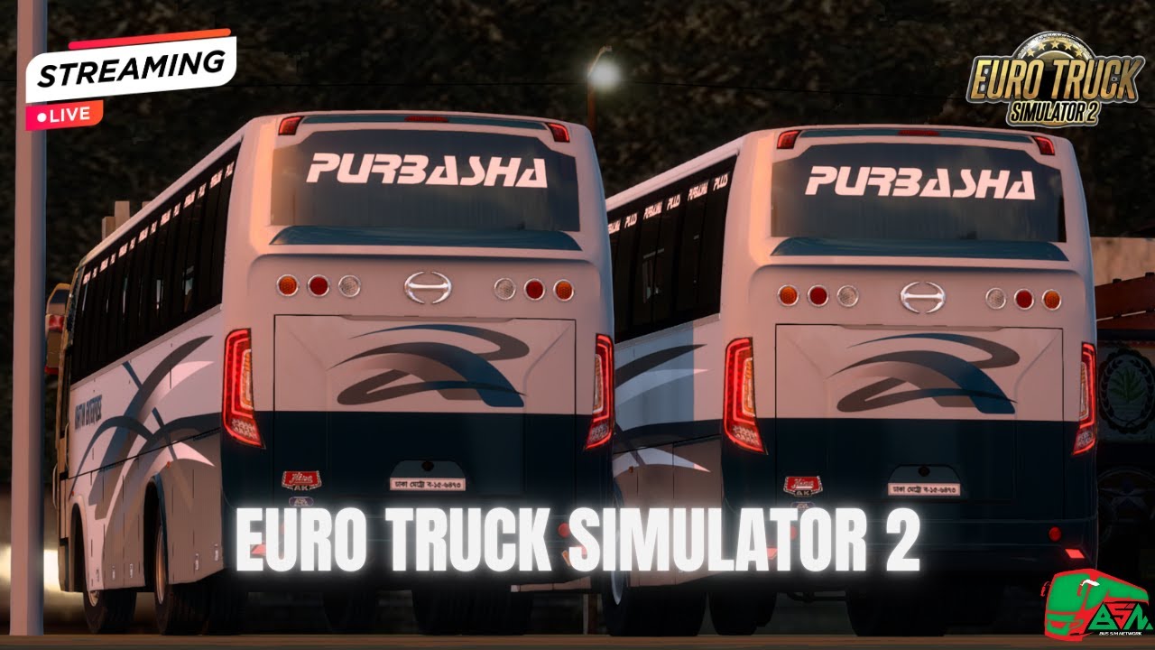 EURO TRUCK SIMULATOR 2 | BSN | Day 1|#ets2 #busgames #bussimulatorindonesia #bangladesh