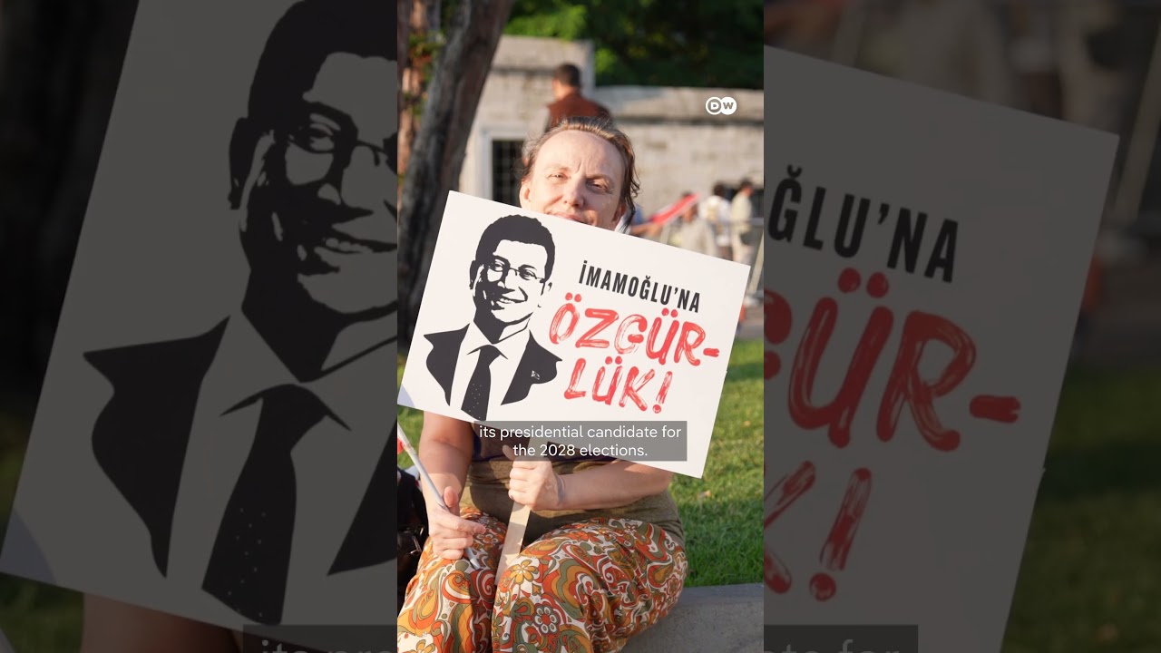Istanbul protesters mark 100 days since Imamoglu's arrest | DW News