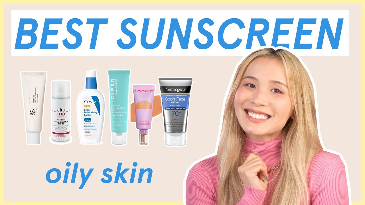 Best sunscreen for OILY + BREAKOUT-prone skin | 🔥 2022 GUIDE pt. 1 & HOW TO APPLY✨