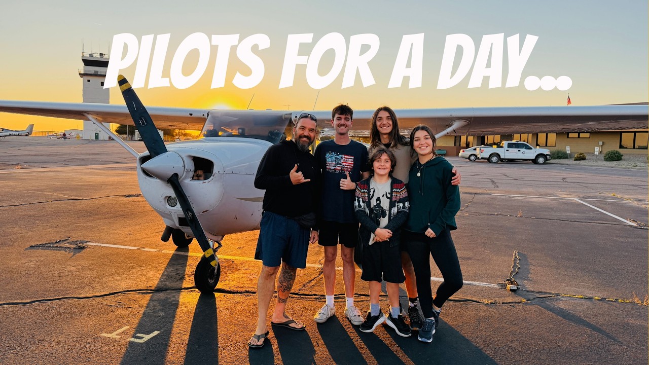 Our Kids Flew a Plane for the First Time | Discovery Flight in Arizona