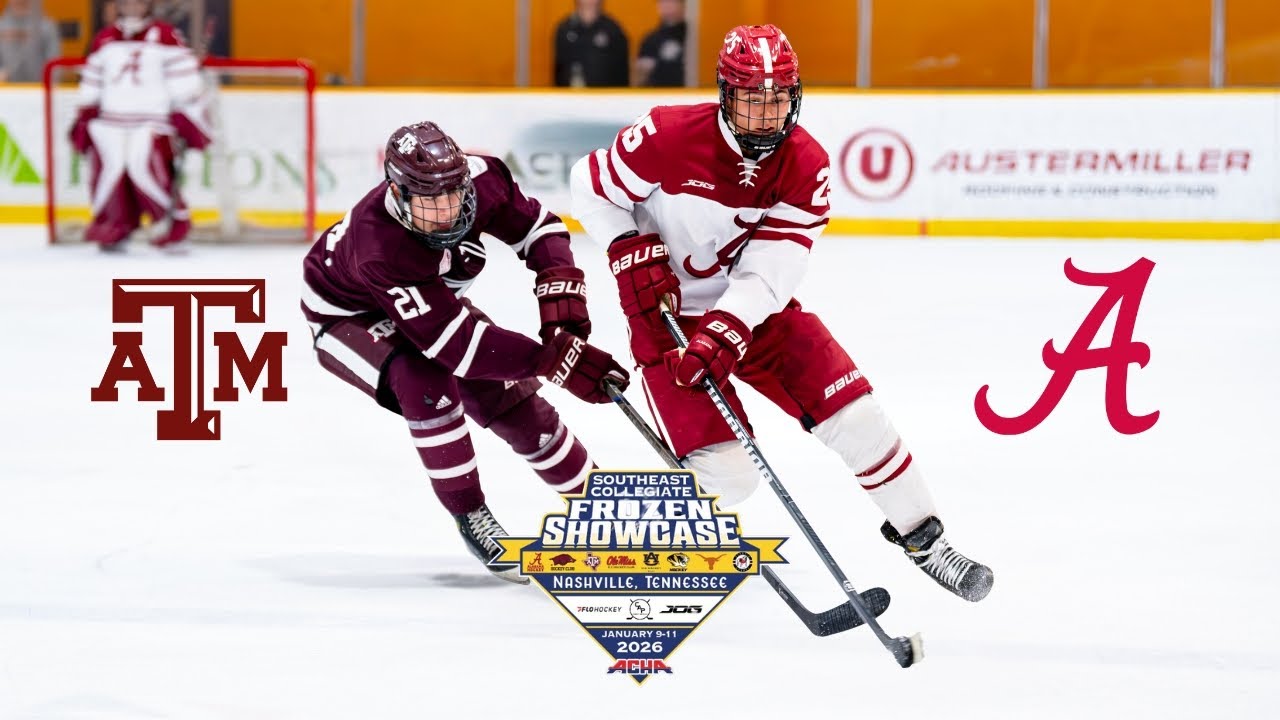 SEC College Hockey Frozen Showcase | Texas A&M vs Alabama